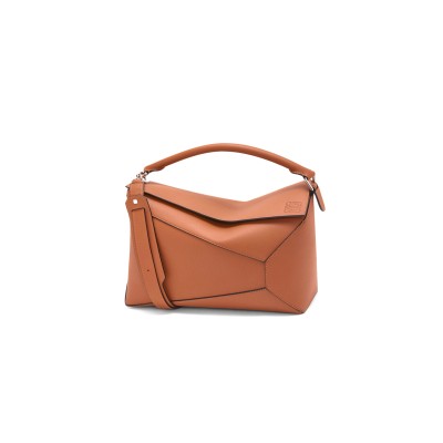 LOEWE LARGE PUZZLE EDGE BAG IN CLASSIC CALFSKIN B510P00X04 (33*21.5*14.7)
